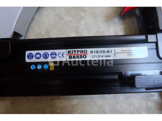 Kitpro basso b18/50-a1 pneumatische spijkermachine - afbeelding 6 van  11