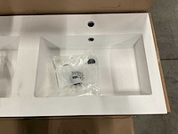 Kivu badkamerkast met wastafelblad (2x) - afbeelding 3 van  5