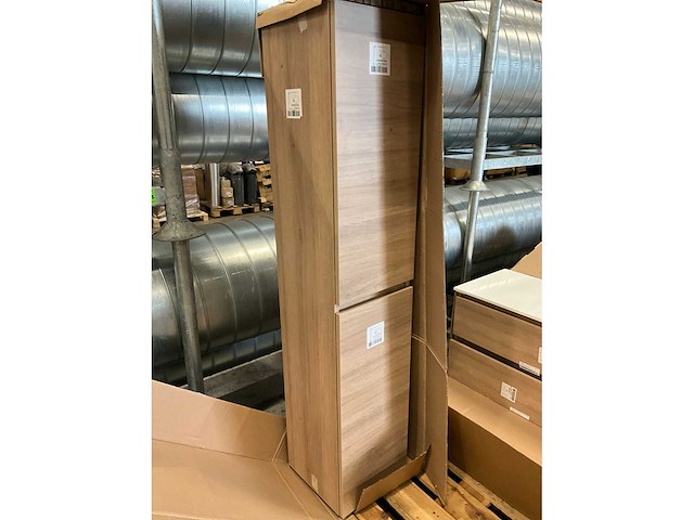 Kivu badkamerkast met wastafelblad en kolomkast - afbeelding 4 van  7