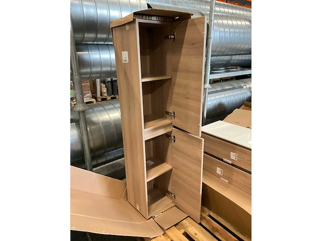 Kivu badkamerkast met wastafelblad en kolomkast - afbeelding 5 van  7