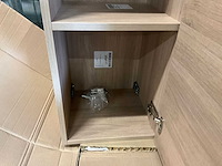 Kivu badkamerkast met wastafelblad en kolomkast - afbeelding 7 van  7