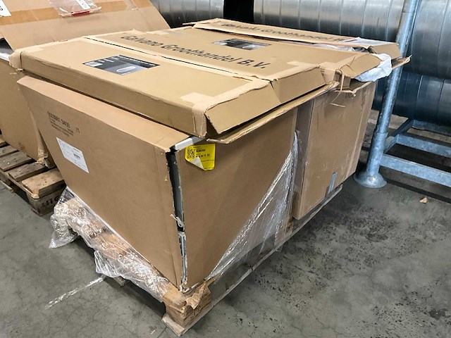 Kivu badkamerkast met wastafelblad en spiegel (2x) - afbeelding 3 van  9