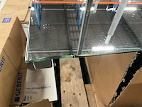 Kivu badkamerkast met wastafelblad en spiegel - afbeelding 3 van  10