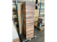 Kivu badkamerkast met wastafelblad kolomkast en spiegel - afbeelding 9 van  11