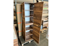 Kivu badkamerkast met wastafelblad kolomkast en spiegel - afbeelding 10 van  11