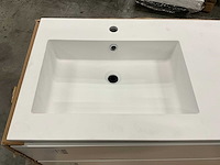 Kivu badkamerkast met wastafelblad - afbeelding 3 van  6