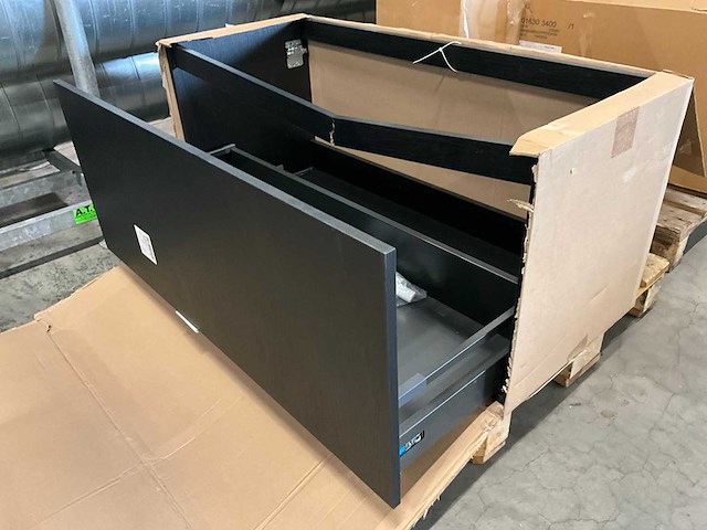 Kivu badkamerkast met wastafelblad - afbeelding 3 van  9