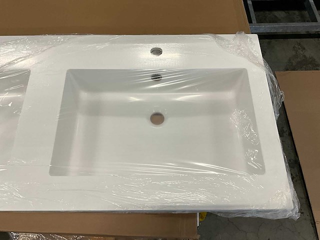 Kivu badkamerkast met wastafelblad - afbeelding 6 van  9