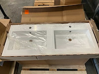 Kivu badkamerkast met wastafelblad - afbeelding 2 van  2