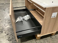 Kivu badkamerkast met wastafelblad - afbeelding 4 van  7