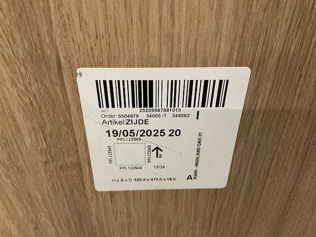 Kivu badkamerkast met wastafelblad - afbeelding 6 van  7