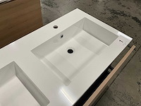 Kivu badkamerkast met wastafelblad - afbeelding 7 van  7