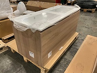 Kivu badkamerkast met wastafelblad - afbeelding 3 van  8