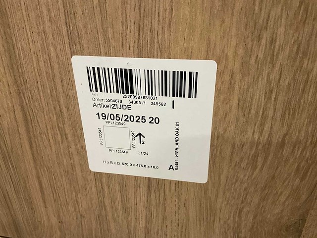 Kivu badkamerkast met wastafelblad - afbeelding 8 van  8