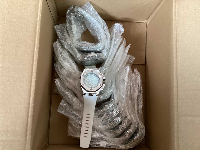 Kjc horloge met rubber band (13x) - afbeelding 3 van  6