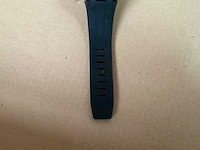 Kjc horloge met rubber band, zwart (12x) - afbeelding 3 van  6