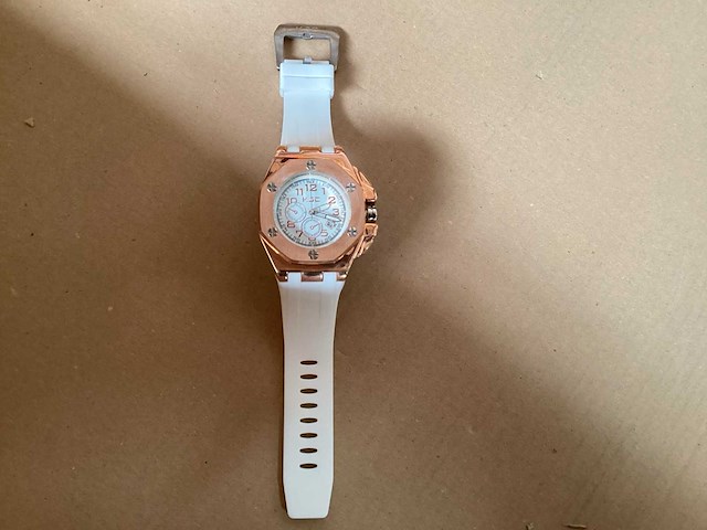 Kjc horloge met rubber bandje (14x) - afbeelding 1 van  6