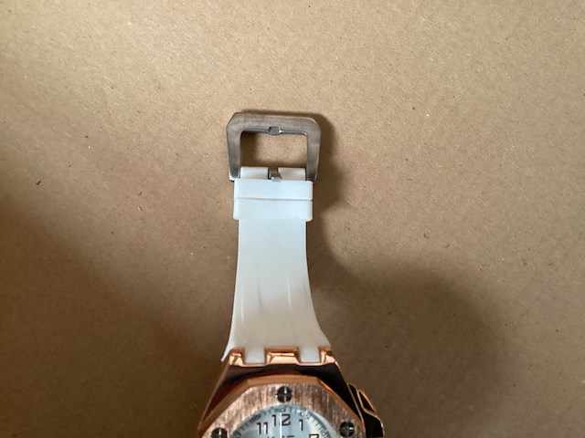 Kjc horloge met rubber bandje (14x) - afbeelding 4 van  6