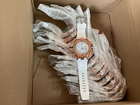 Kjc horloge met rubber bandje (14x) - afbeelding 6 van  6