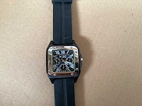 Kjc horloge met rubber bandje (2x) - afbeelding 2 van  5