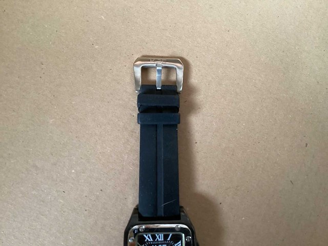 Kjc horloge met rubber bandje (2x) - afbeelding 3 van  5