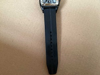 Kjc horloge met rubber bandje (2x) - afbeelding 4 van  5