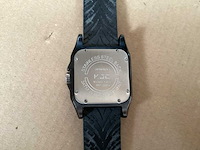 Kjc horloge met rubber bandje (2x) - afbeelding 5 van  5