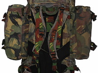 Kl landmacht alpine sting veldrugzak 60 + 20 met zijtassen dpm camo - afbeelding 2 van  2