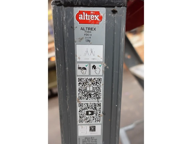 Klapladder aluminium altrex - afbeelding 2 van  2
