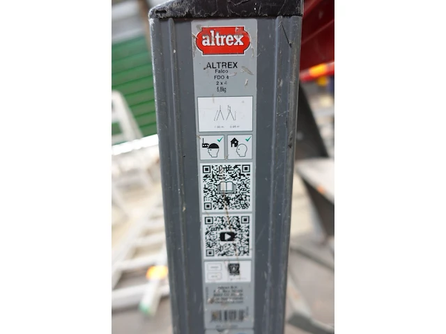 Klapladder aluminium altrex - afbeelding 2 van  2