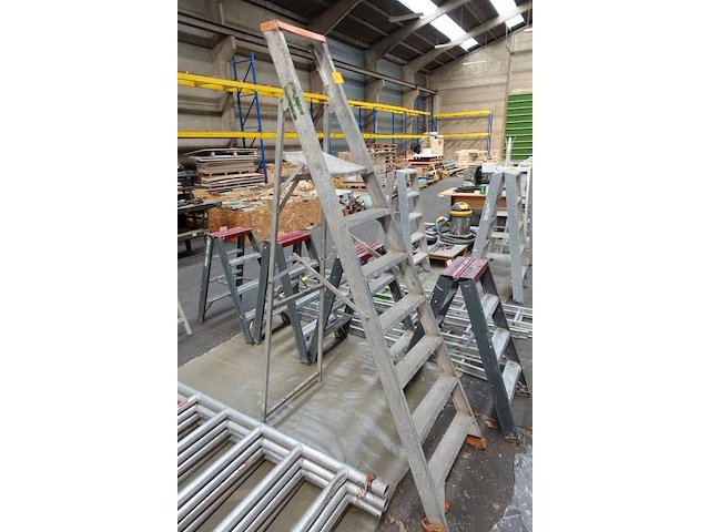 Klapladder aluminium petry - afbeelding 1 van  2