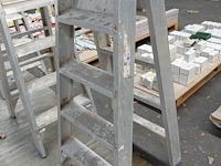 Klapladder aluminium solide