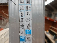 Klapladder aluminium solide - afbeelding 2 van  2