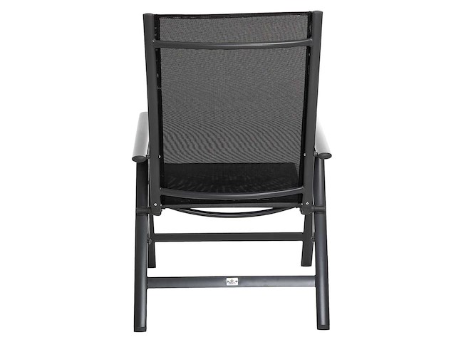 Klapstoel (x2) xl, ergonomische vorm, verstelbaar in 7 posities, ondersteunt tot 140 kg - wit - afbeelding 5 van  8