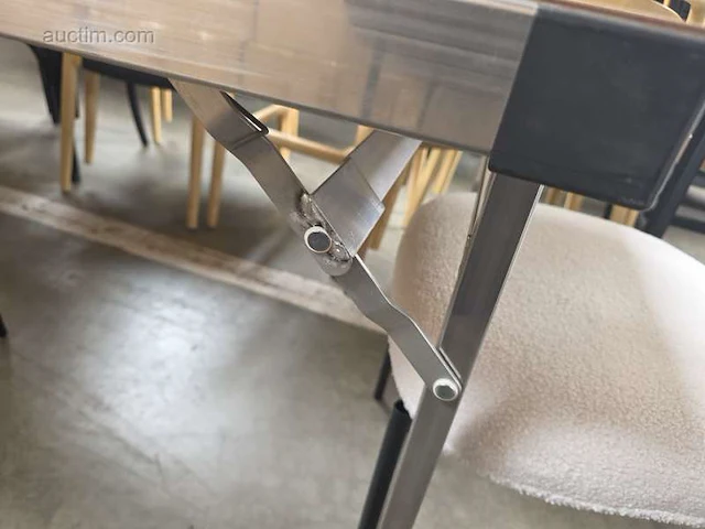 Klaptafel met 3 diverse stoelen flexfurn - afbeelding 3 van  6