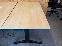 Klaptafel oak light, 160 x 80 cm