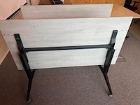 Klaptafel oak light, 160 x 80 cm - afbeelding 2 van  3