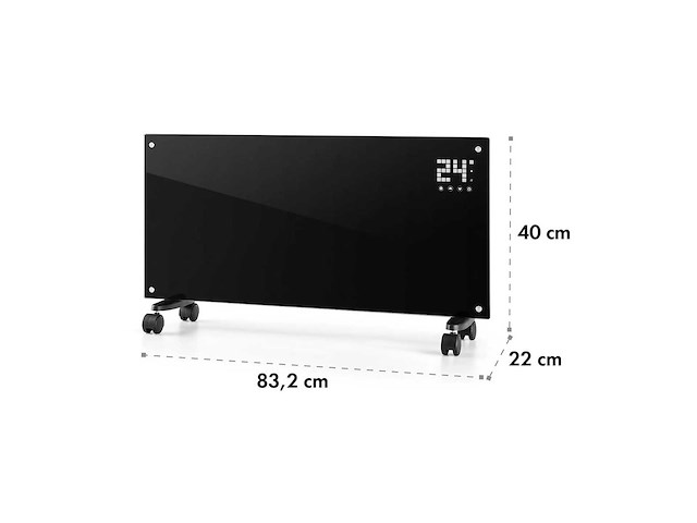 Klarstein bornholm smart elektrische kachel - afbeelding 7 van  7