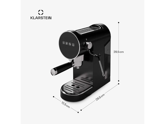 Klarstein furore 1360 w espressomachine - afbeelding 2 van  2