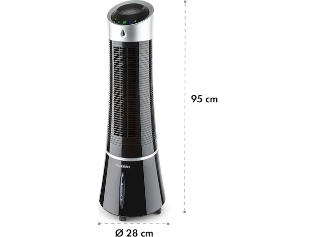 Klarstein luchtkoeler met waterkoeling, 5 in 1 - afbeelding 4 van  4