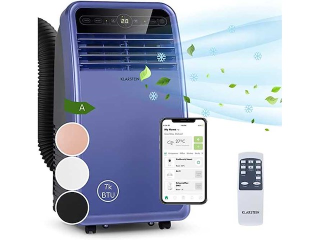 Klarstein metrobreeze new york smart 7k 7000 btu/2,1 kw eec een afstandsbediening - afbeelding 1 van  2