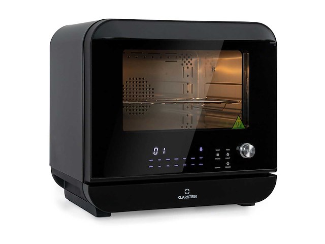 Klarstein vita pro unique 18 l vrijstaande 2450 w hot air frieuse zwart - afbeelding 1 van  9
