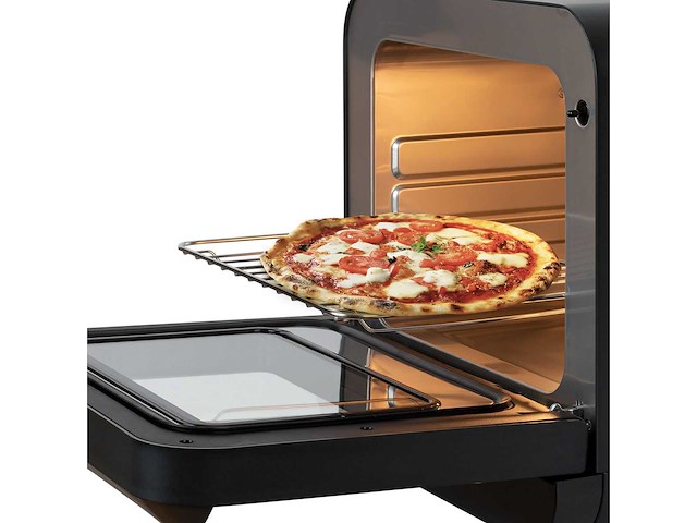 Klarstein vita pro unique 18 l vrijstaande 2450 w hot air frieuse zwart - afbeelding 6 van  9