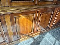 Klassiek engelse 6-deurs bibliotheekkast - afbeelding 2 van  3