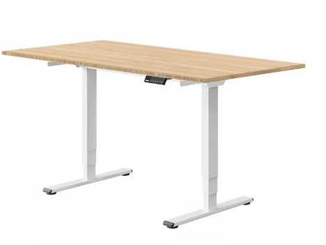 Klassiek sta-bureau - bamboeblad 140x70 - afbeelding 1 van  7