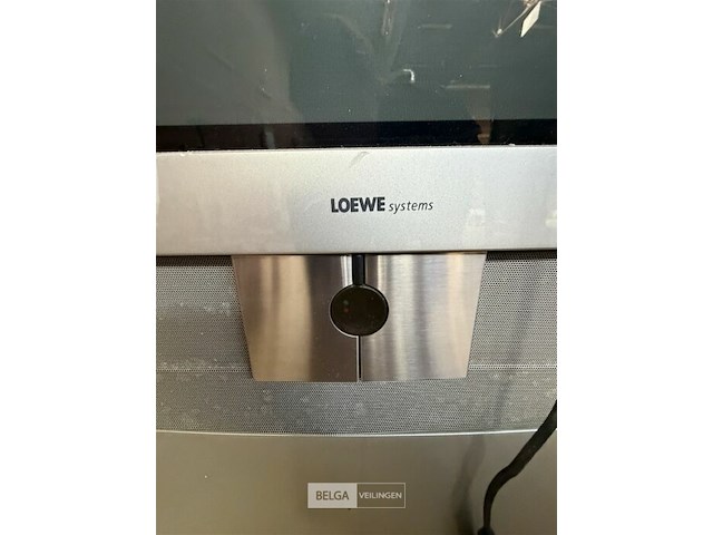 Klassieke 100 hz crt-televisie van loewe systems en staanlamp - afbeelding 4 van  7