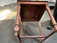 Klassieke stijl red velvet bank / woonkamer – 3 delen - afbeelding 14 van  22