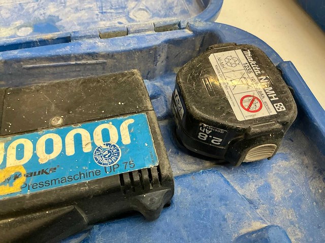 Klauke uponor up75 accu persmachine - afbeelding 4 van  7