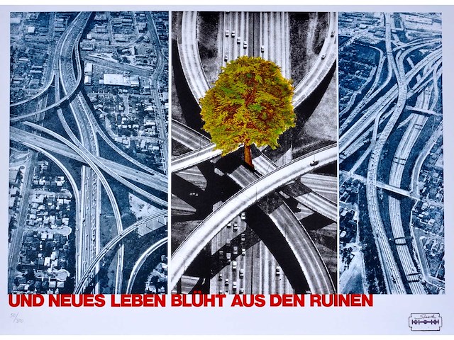 Klaus staeck - kleurenoffset - afbeelding 1 van  5