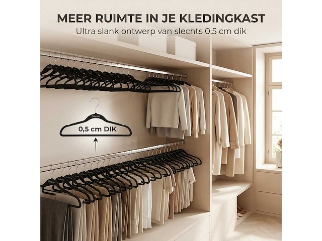 Kledinghangers set van 20 (5x) - afbeelding 5 van  8